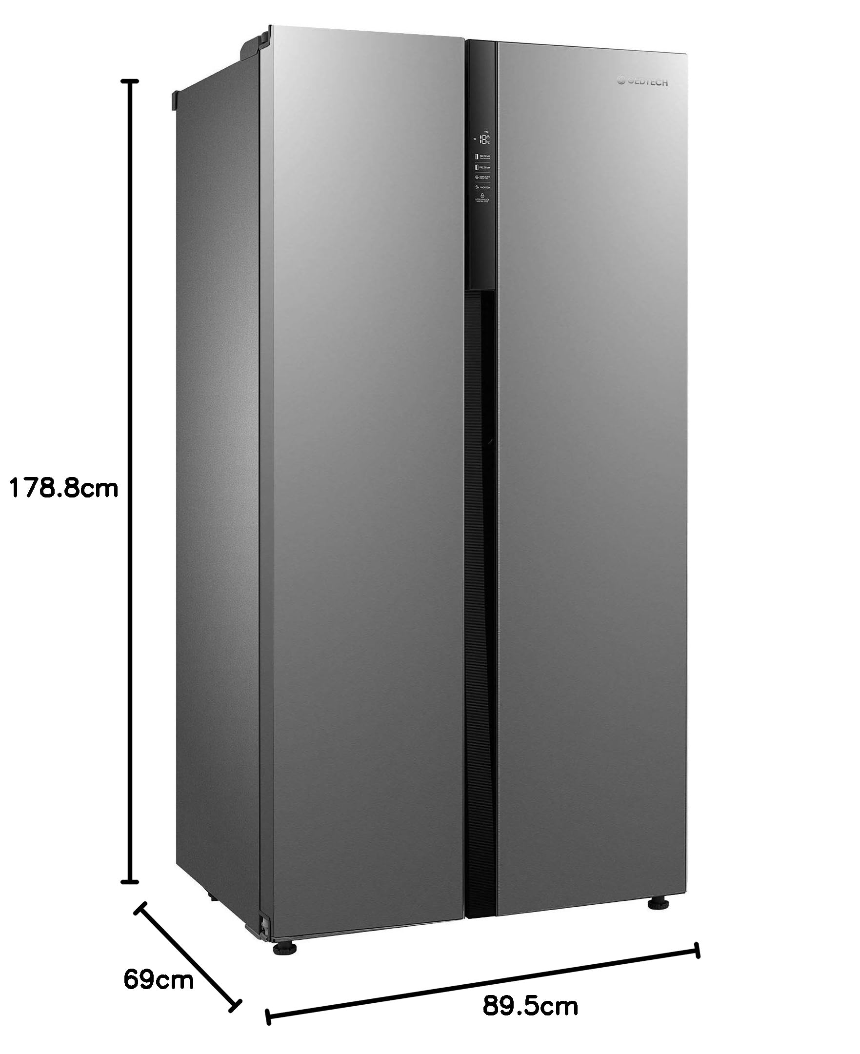 gedtech-r-frig-rateurs-gsbs510ix-multi-portes-510-l-inox-grande-capacit image 5
