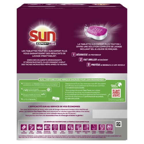 sun-expert-plus-tout-en-1-pastilles-lave-vaisselle-x80-d-graissant image 8