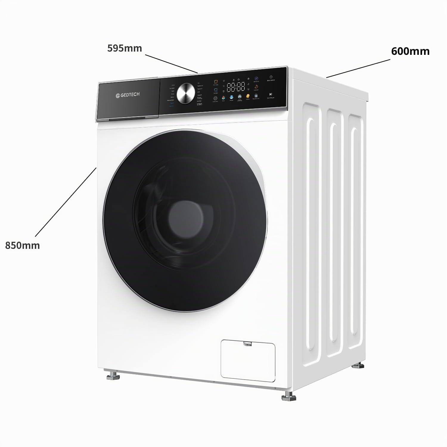 gedtech-lave-linge-gllps121400wh-lave-linge-12-kg-blanc image 4