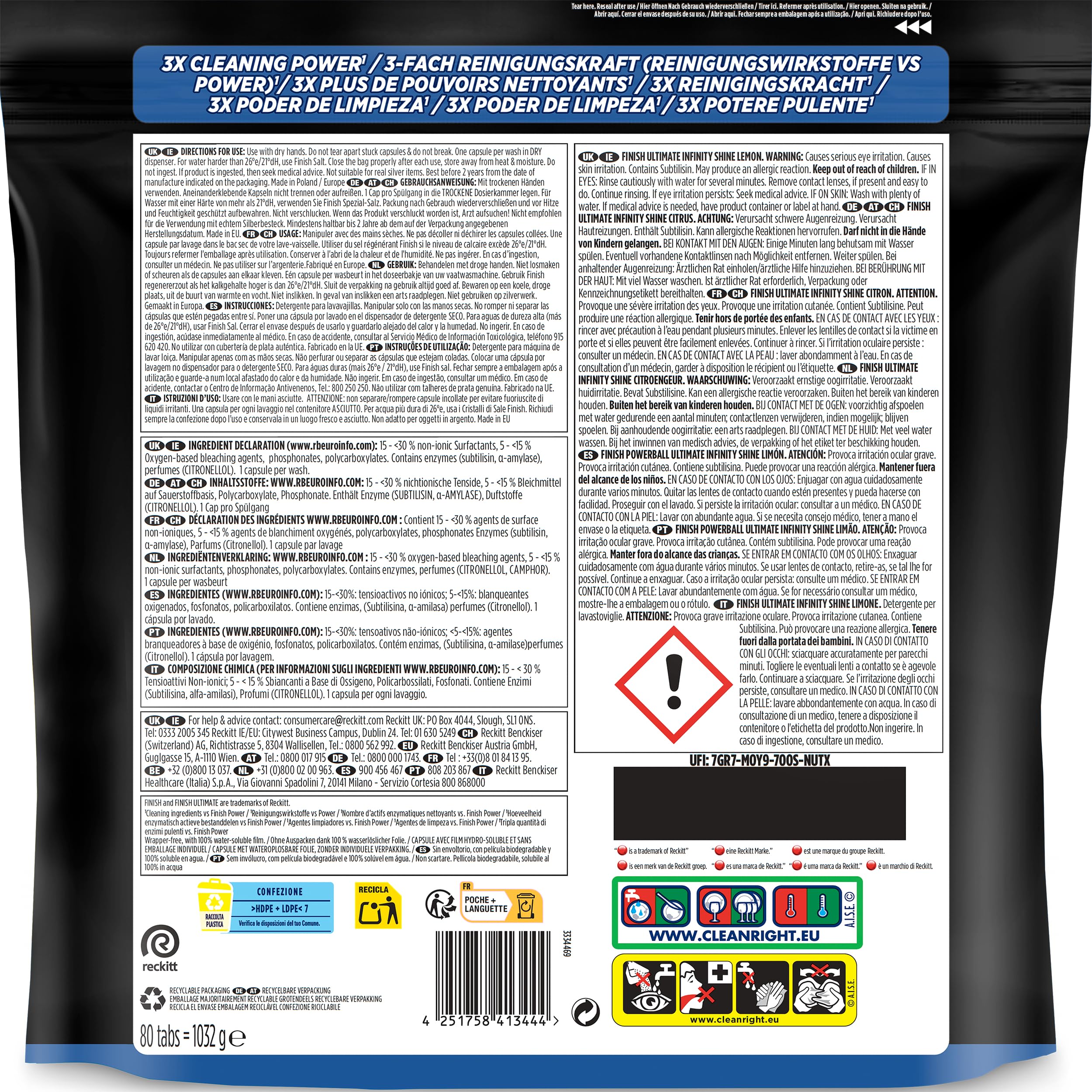 finish-ultimate-citron-pastilles-lave-vaisselle-160-capsules image 3