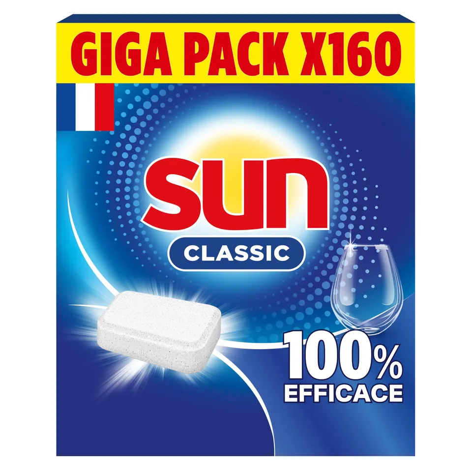 sun-classic-tablettes-lave-vaisselle-x160-cycle-court image 1
