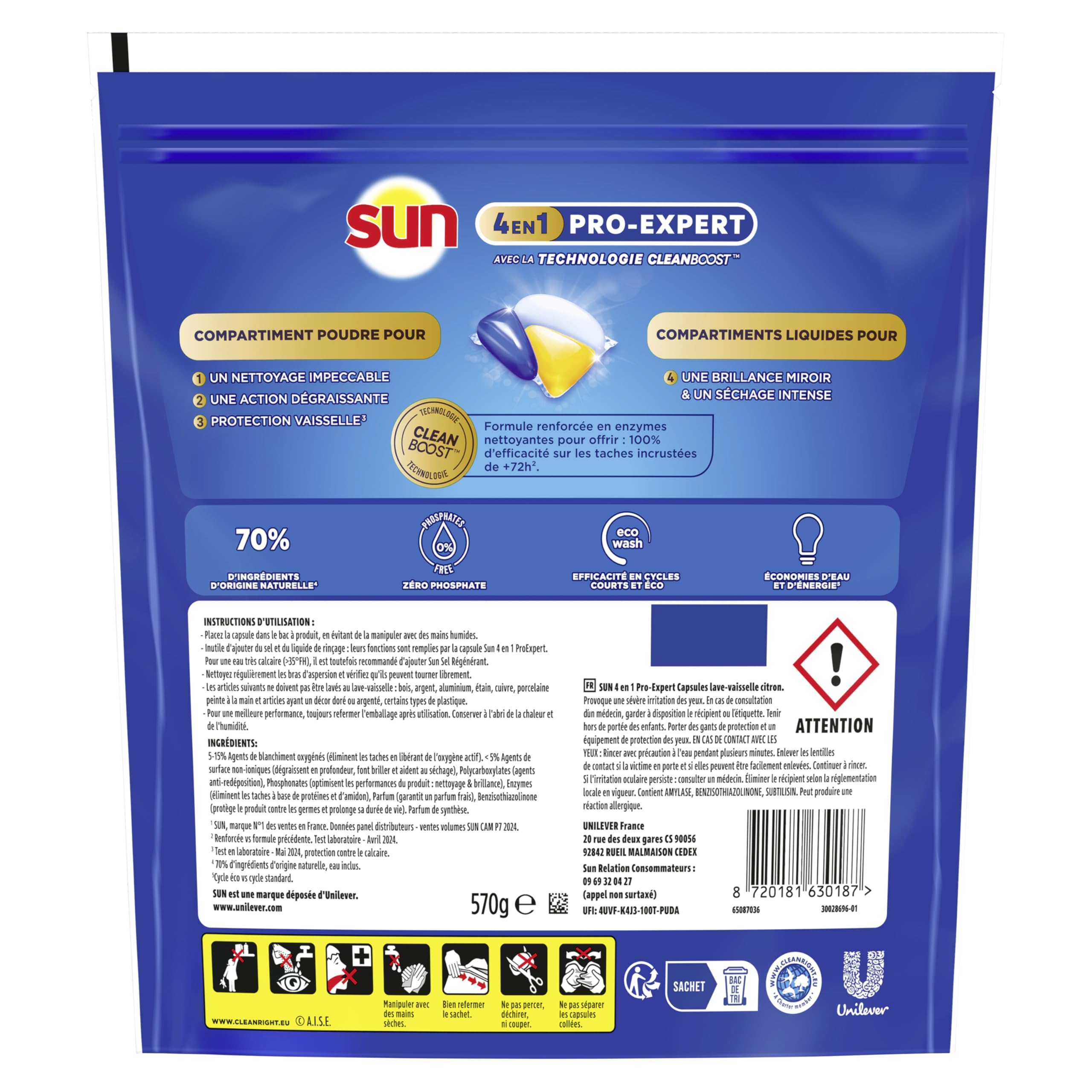sun-expert-plus-capsules-lave-vaisselle-citron-x38 image 3